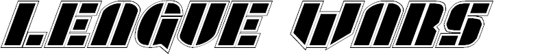 Preview image for League Wars Academy Italic