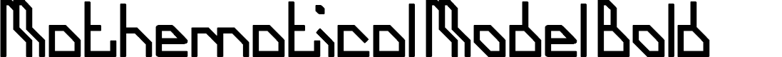 Preview image for Mathematical Model Bold