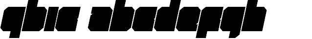 Preview image for Qbic Italic