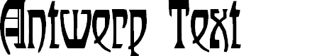 Preview image for Antwerp Text