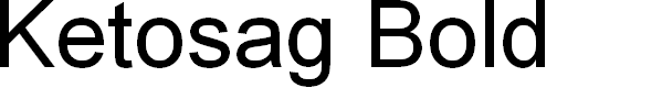 Preview image for Ketosag Bold