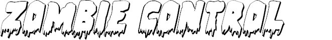 Preview image for Zombie Control 3D Italic