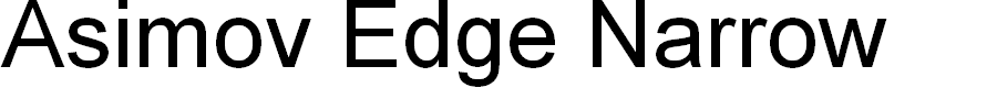 Preview image for Asimov Edge Narrow