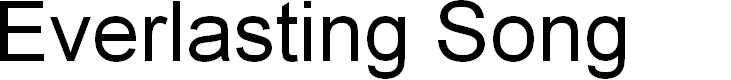 Preview image for Everlasting Song Font