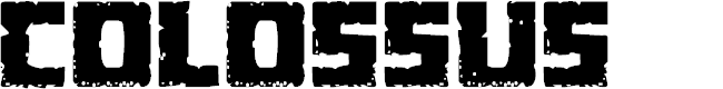 Preview image for Colossus Font