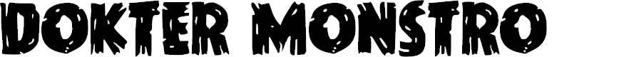 Preview image for Dokter Monstro Font