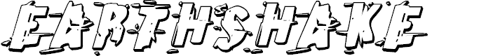 Preview image for Earthshake 3D Italic