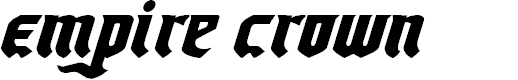 Preview image for Empire Crown Italic