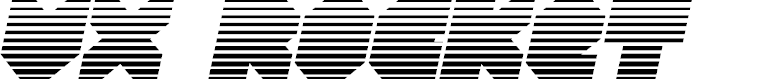 Preview image for VX Rocket Gradient Italic