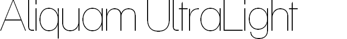 Preview image for Aliquam UltraLight