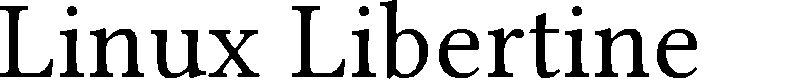 Preview image for Linux Libertine