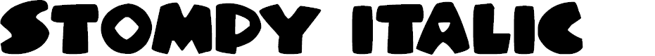 Preview image for Stompy Italic