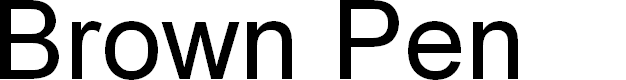 Preview image for Brown Pen