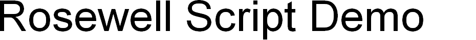 Preview image for Rosewell Script Demo