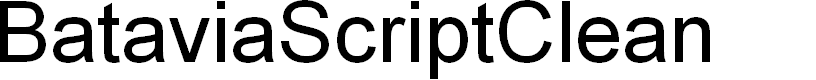 Preview image for BataviaScriptClean