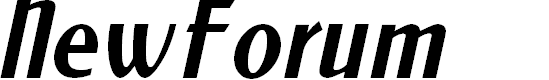 Preview image for NewForum Italic