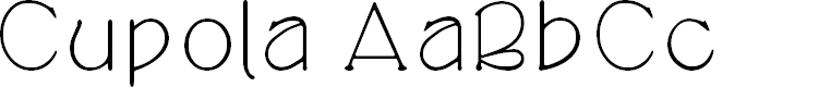 Preview image for CupolaUnicode