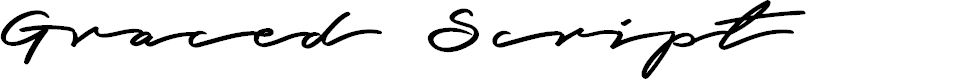 Preview image for Graced Script PERSONAL USE
