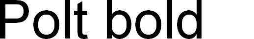 Preview image for Polt bold