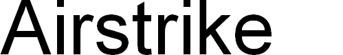 Preview image for Airstrike Regular Font