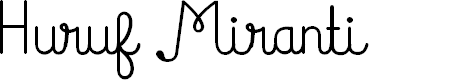 Preview image for Huruf Miranti