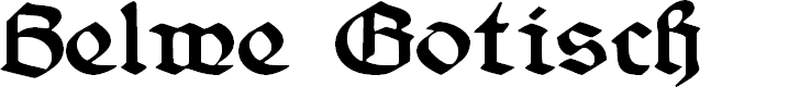 Preview image for Belwe Gotisch