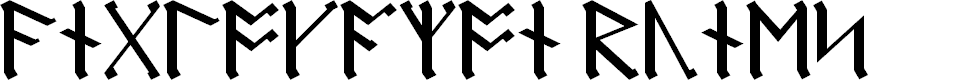 Preview image for AngloSaxon Runes