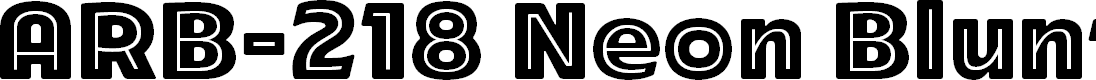 Preview image for ARB-218 Neon Blunt MAR-50 Normal