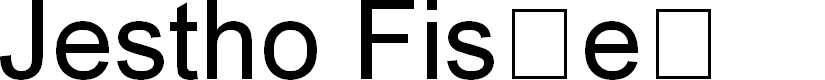 Preview image for Jestho Fisher - Personal Use