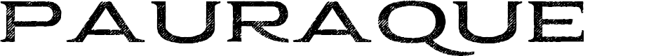 Preview image for Pauraque_Serif_Rough Regular
