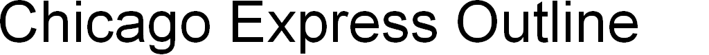 Preview image for Chicago Express Outline