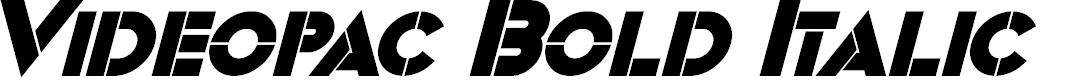 Preview image for Videopac Bold Italic