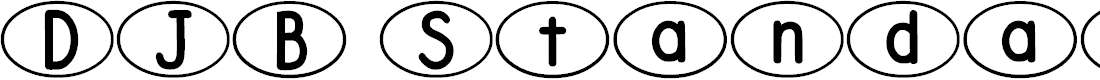 Preview image for DJB Standardized Test Oval 2