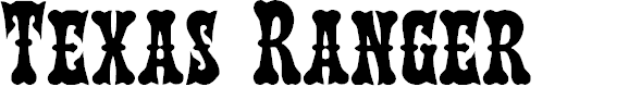 Preview image for Texas Ranger Regular Font
