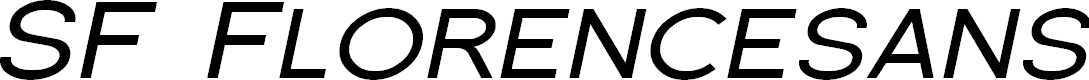Preview image for SF Florencesans SC Exp Italic