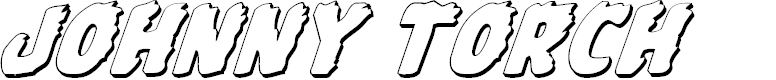 Preview image for Johnny Torch 3D Italic