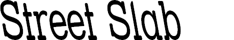 Preview image for Street Slab - Super Narrow Rev