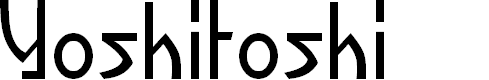 Preview image for Yoshitoshi