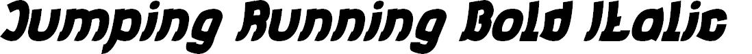Preview image for Jumping Running Bold Italic