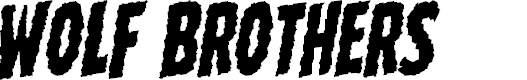 Preview image for Wolf Brothers Rotalic Font