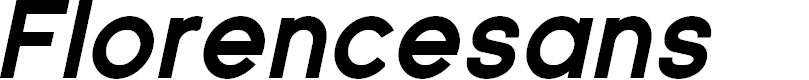 Preview image for Florencesans Black Italic