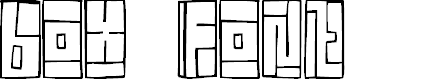 Preview image for Box Font