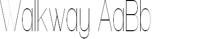 Preview image for Walkway UltraCondensed
