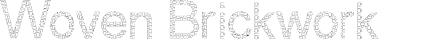 Preview image for Woven Brick outline