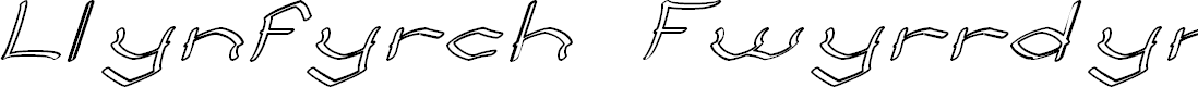 Preview image for Llynfyrch Fwyrrdynn Ouline