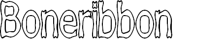 Preview image for Boneribbon Tall Outline