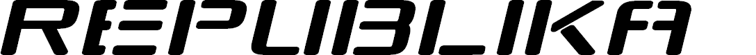 Preview image for Republikaps Exp Italic