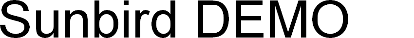 Preview image for Sunbird DEMO Regular