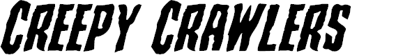 Preview image for Creepy Crawlers Expanded Italic