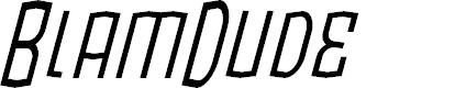 Preview image for BlamDude BB Italic